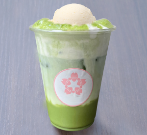 抹茶ラテフロート