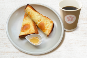 医誠会ハニーチーズトーストセット